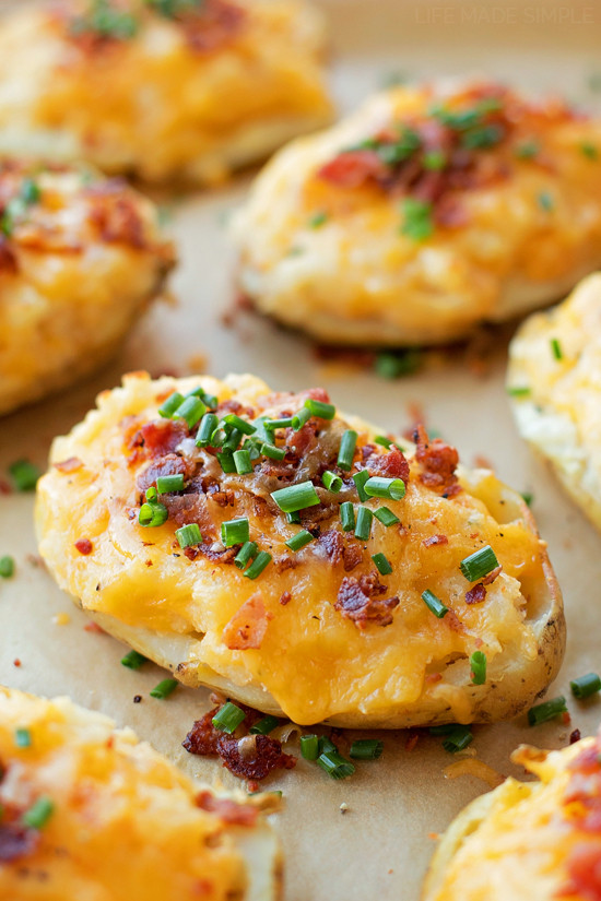 Twice Baked Potato Recipe
 Loaded Twice Baked Potatoes Life Made Simple