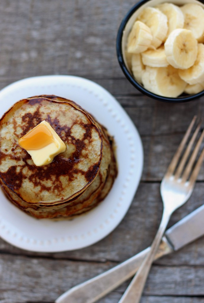 Two Ingredient Pancakes
 2 Ingre nt Banana Pancakes Dish by Dish