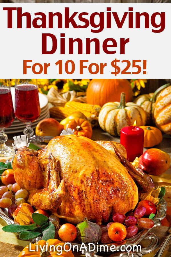 Typical Thanksgiving Dinner
 Traditional Thanksgiving Recipes Dinner For 10 For Less