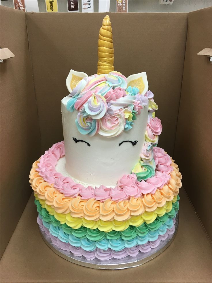 Unicorn Birthday Cake
 Best 25 Unicorn birthday cakes ideas on Pinterest