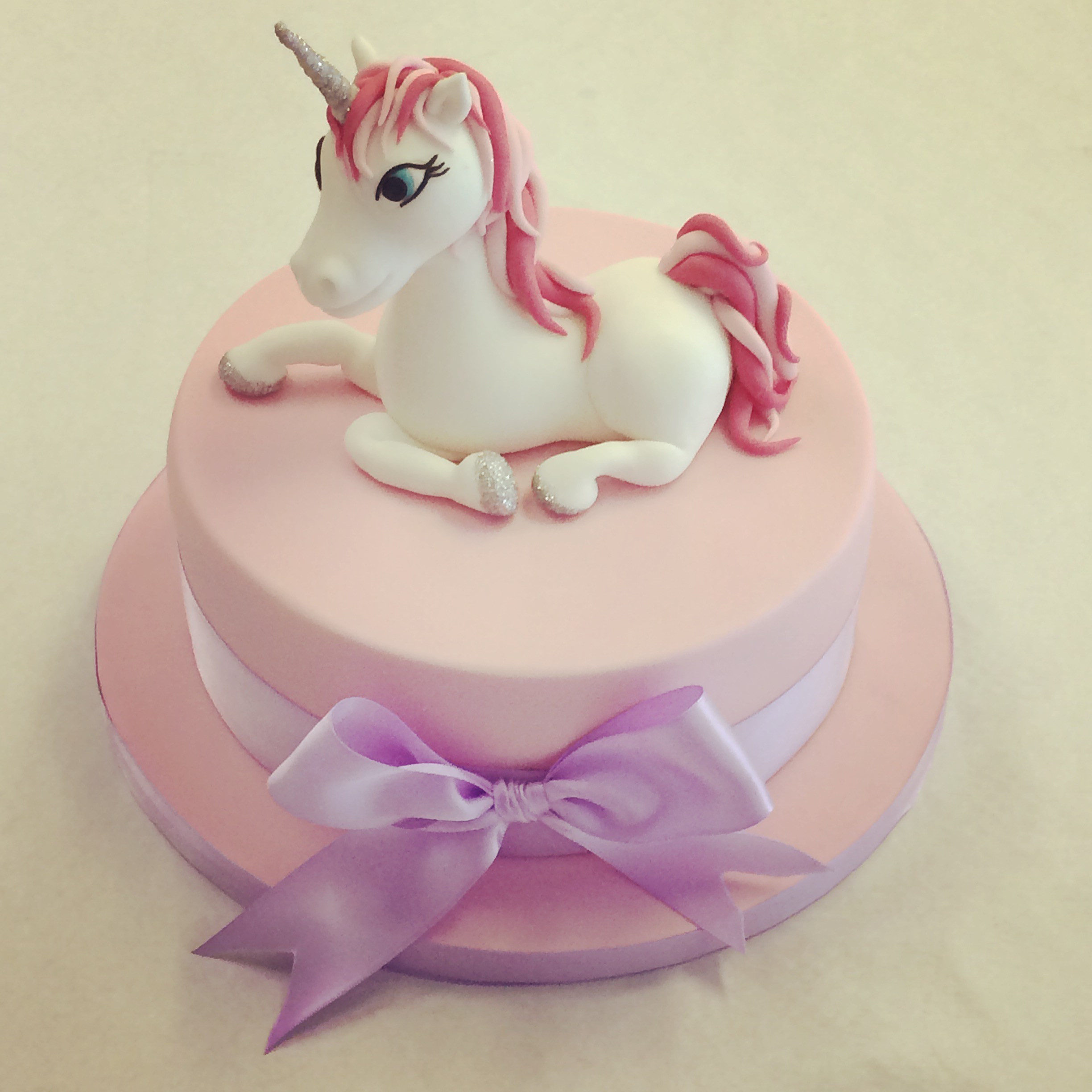 Unicorn Birthday Cake
 Round Unicorn Cake Girls Birthday Cakes Celebration