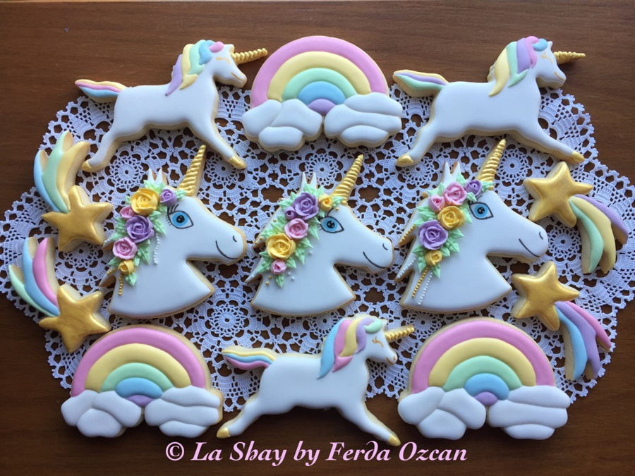 Unicorn Sugar Cookies
 Unicorn Cookies CakeCentral