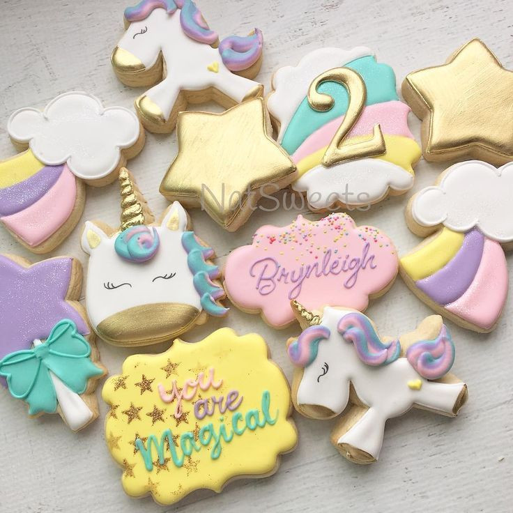 Unicorn Sugar Cookies
 unicorn sugar cookies