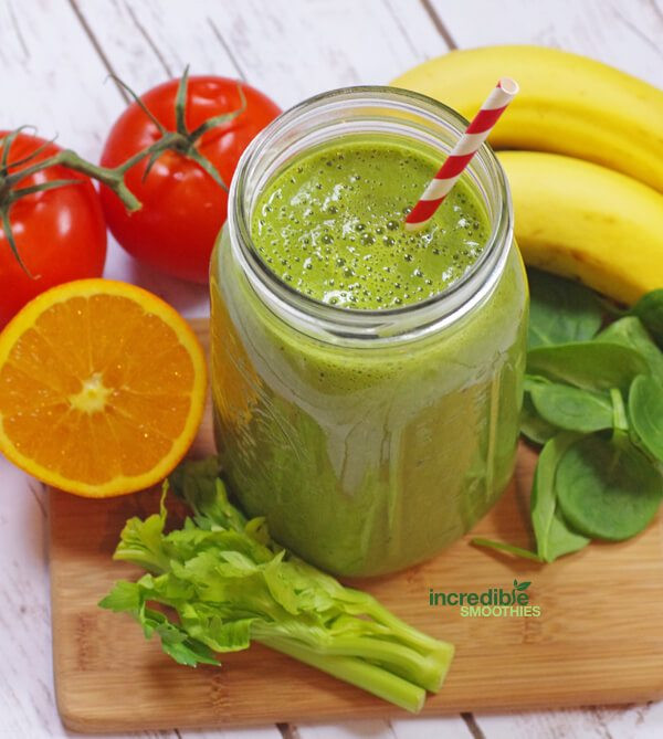 Veg And Fruit Smoothies
 Big Blend Fruit and Ve able Green Smoothie Recipe