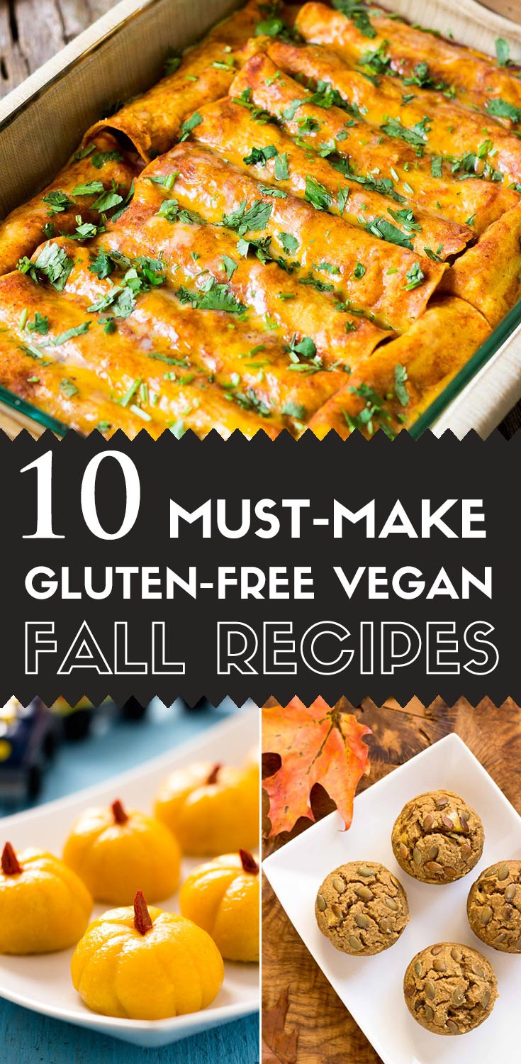 Vegan And Gluten Free Recipes
 10 Must Make Gluten free Vegan Fall Recipes