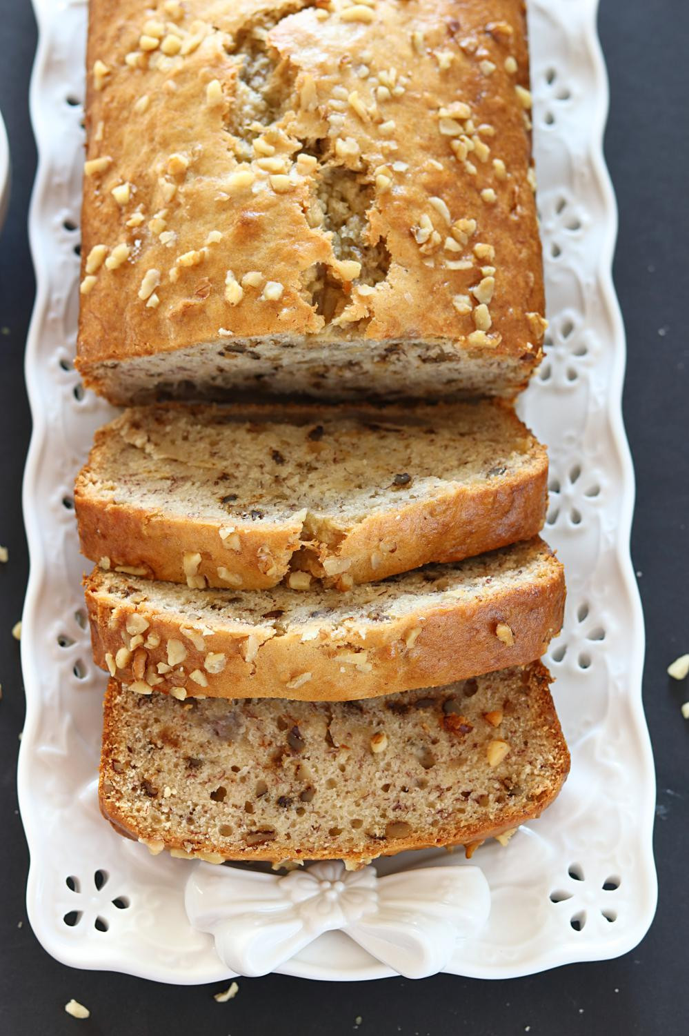 Vegan Banana Bread Recipe
 Vegan Banana Nut Bread healthy Banana walnut loaf bread