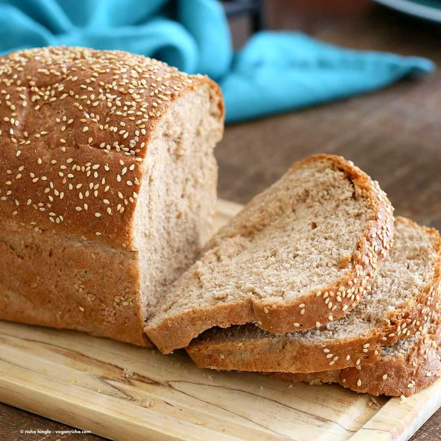 Vegan Bread Recipe
 Whole Wheat Bread Recipe Vegan Richa