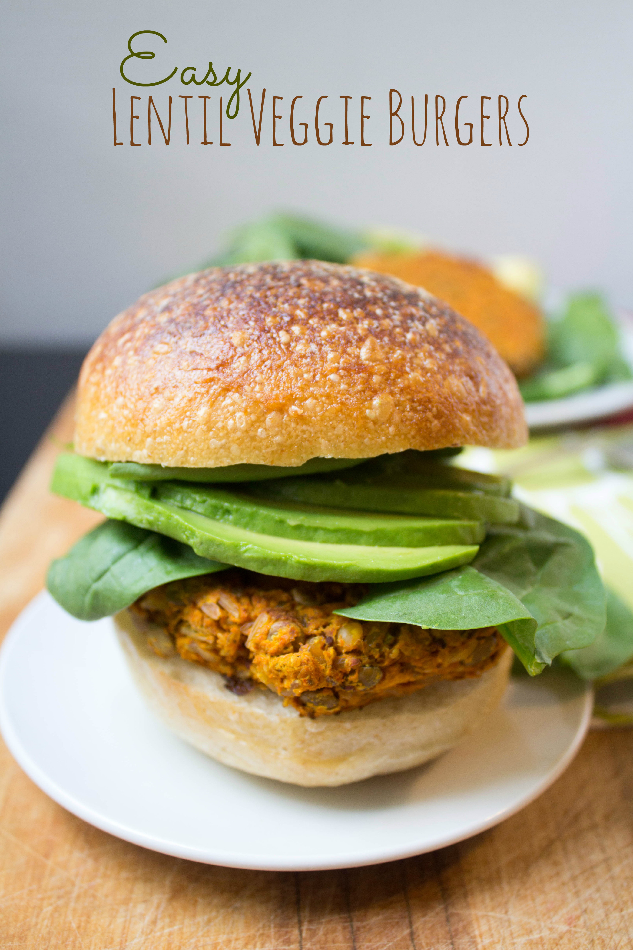 Vegan Burger Recipes
 Easy Lentil Veggie Burgers Recipe