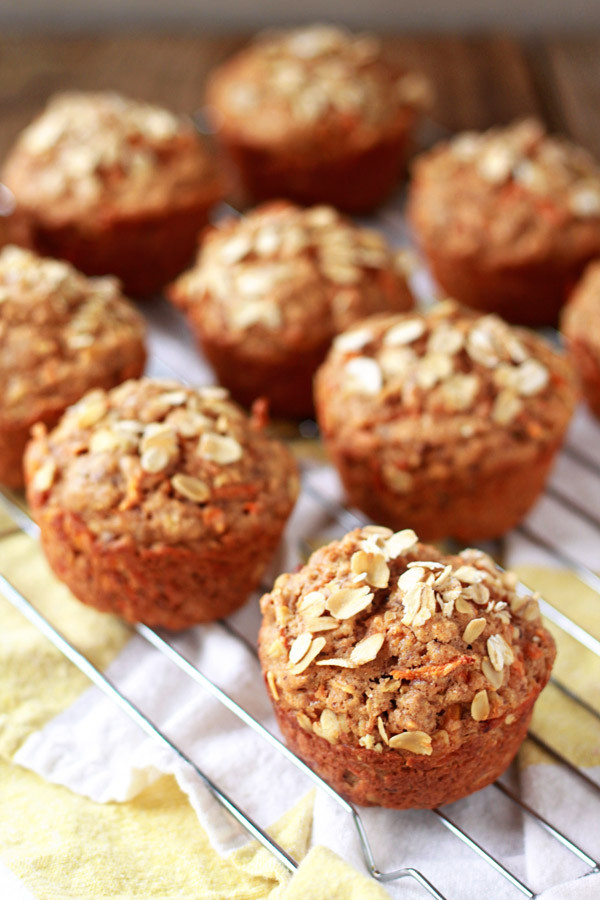 Vegan Carrot Muffins
 Vegan Spiced Carrot Muffins Recipe