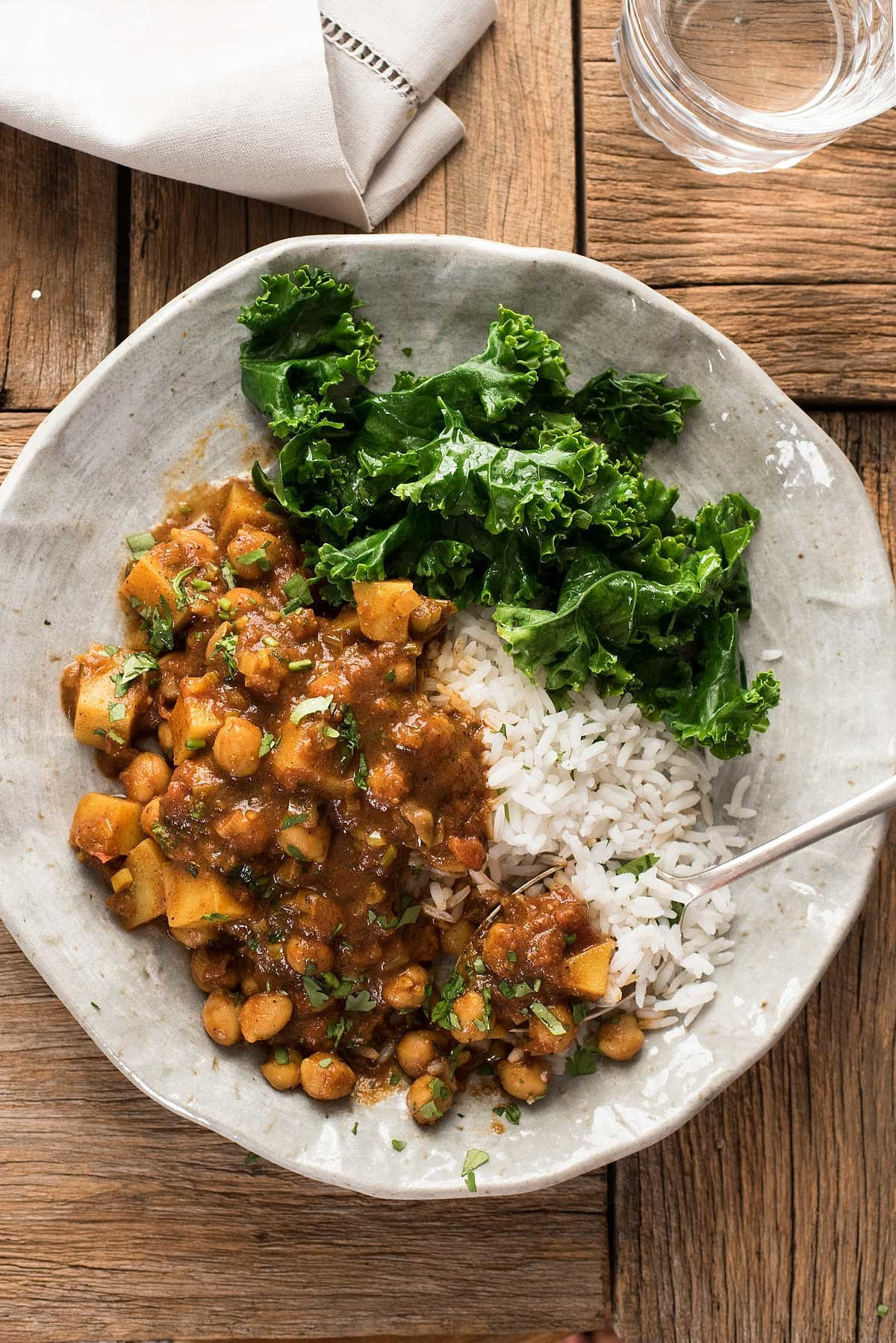 Vegan Chickpea Recipes
 Chickpea and Potato Curry Recipe