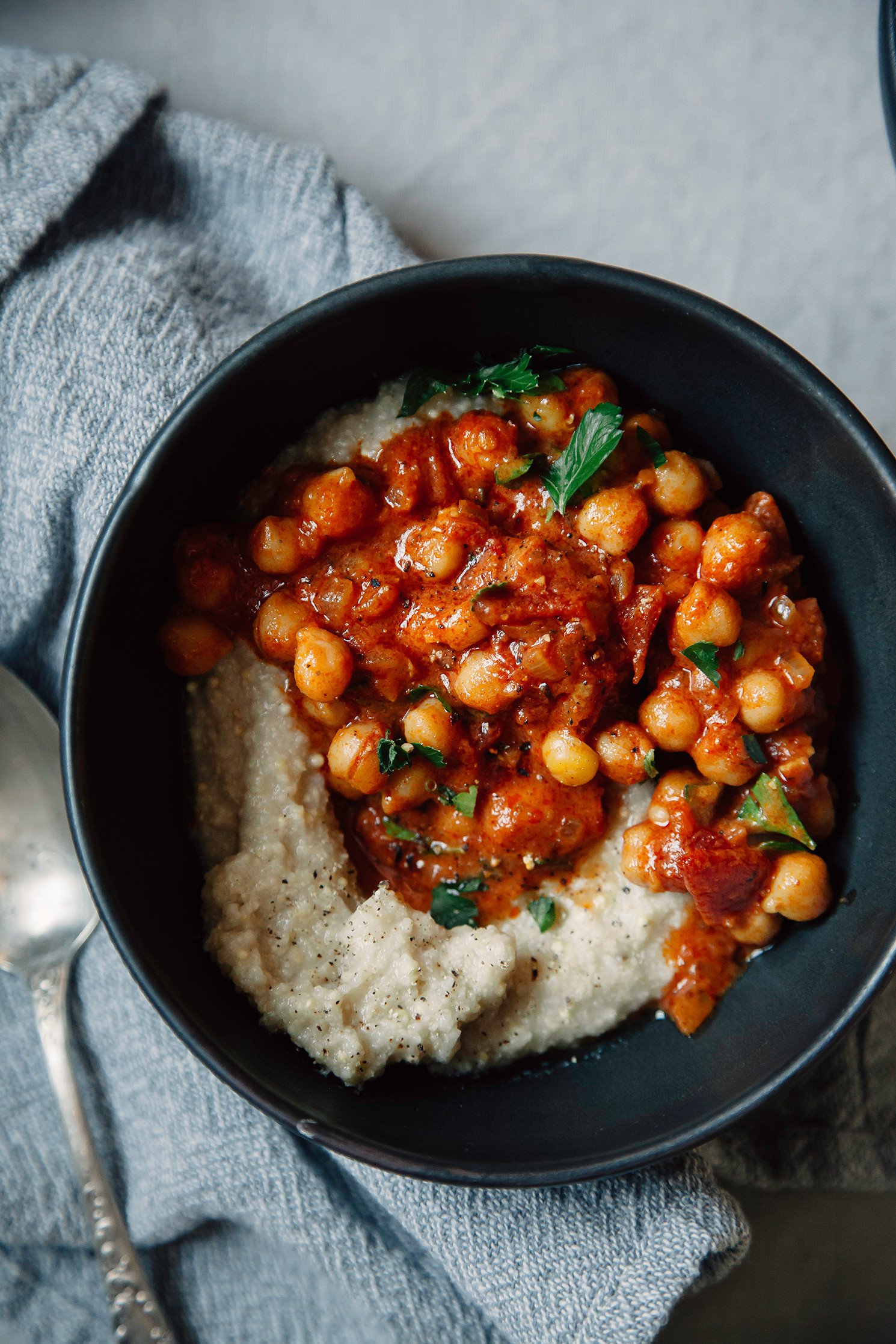 Vegan Chickpea Recipes
 EVERYDAY EATS SEVEN SPICE CHICKPEA STEW WITH TOMATOES