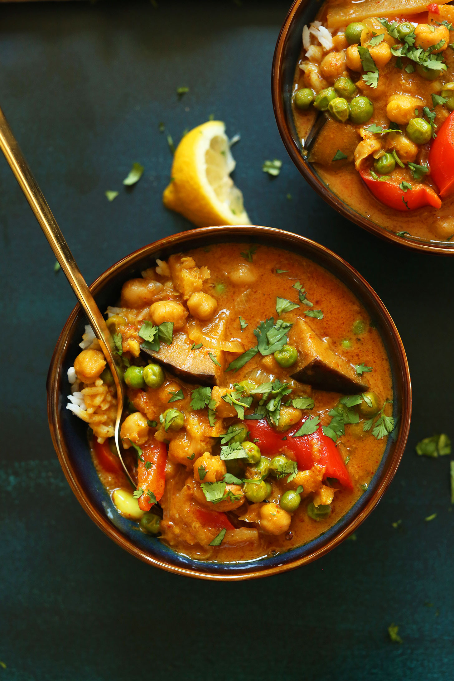 Vegan Chickpea Recipes
 Coconut Red Chickpea Curry