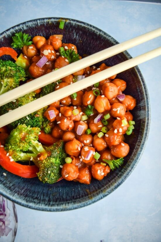 Vegan Chickpea Recipes
 General Tso s Chickpeas