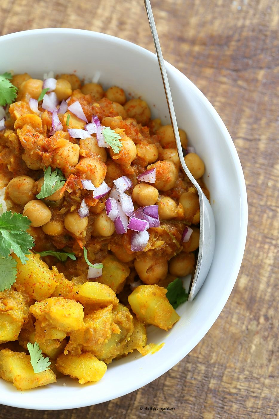 Vegan Chickpea Recipes
 Easy Chickpea Curry and Spiced Potato Bowl Vegan Richa