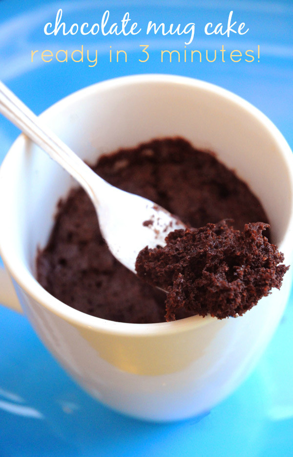 Vegan Chocolate Mug Cake
 3 Min Chocolate Mug Cake