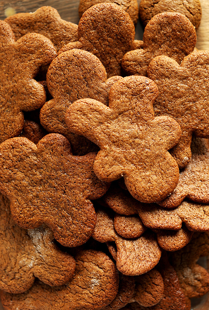 Vegan Gingerbread Cookies
 vegan ginger molasses cookies