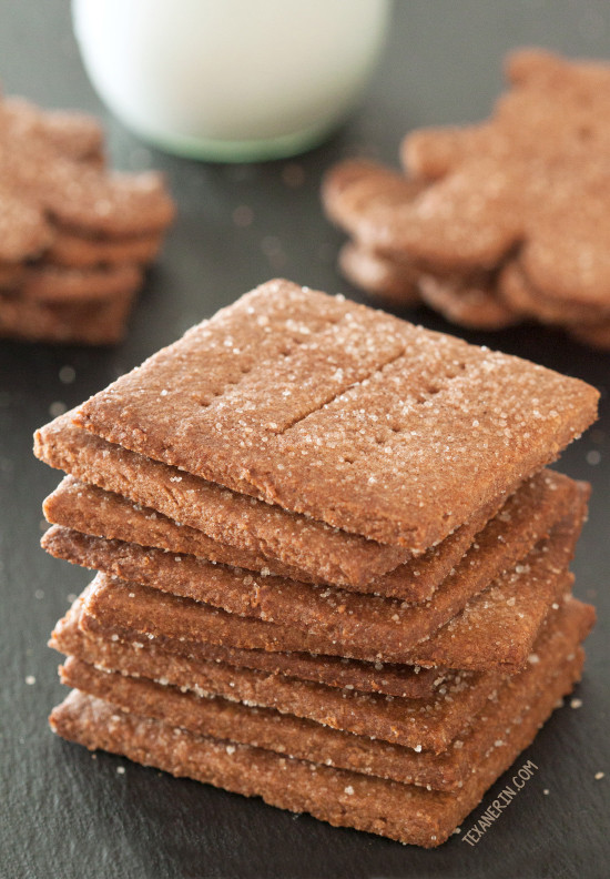 Vegan Graham Crackers
 Whole Wheat Vegan Graham Crackers Texanerin Baking