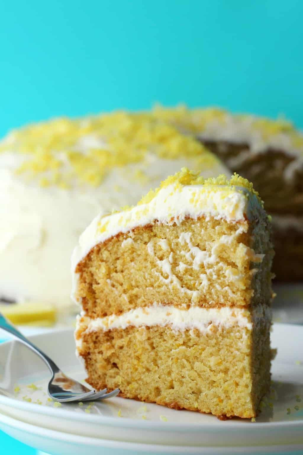 Vegan Lemon Cake
 Vegan Lemon Cake Spongey 2 Layer Dream Cake Loving It