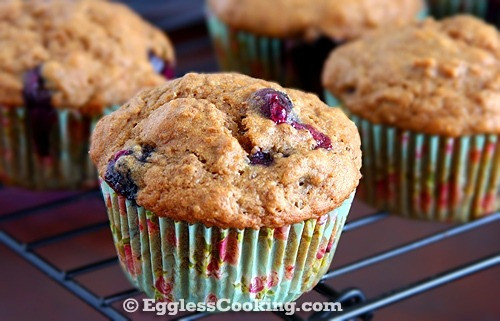 Vegan Muffin Recipes
 Vegan Blueberry Bran Muffins Recipe