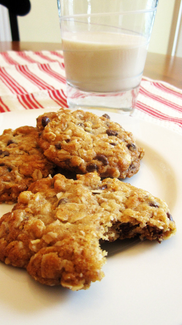 Vegan Oatmeal Chocolate Chip Cookies
 Vegan Oatmeal Chocolate Chip Cookies – Vegangela