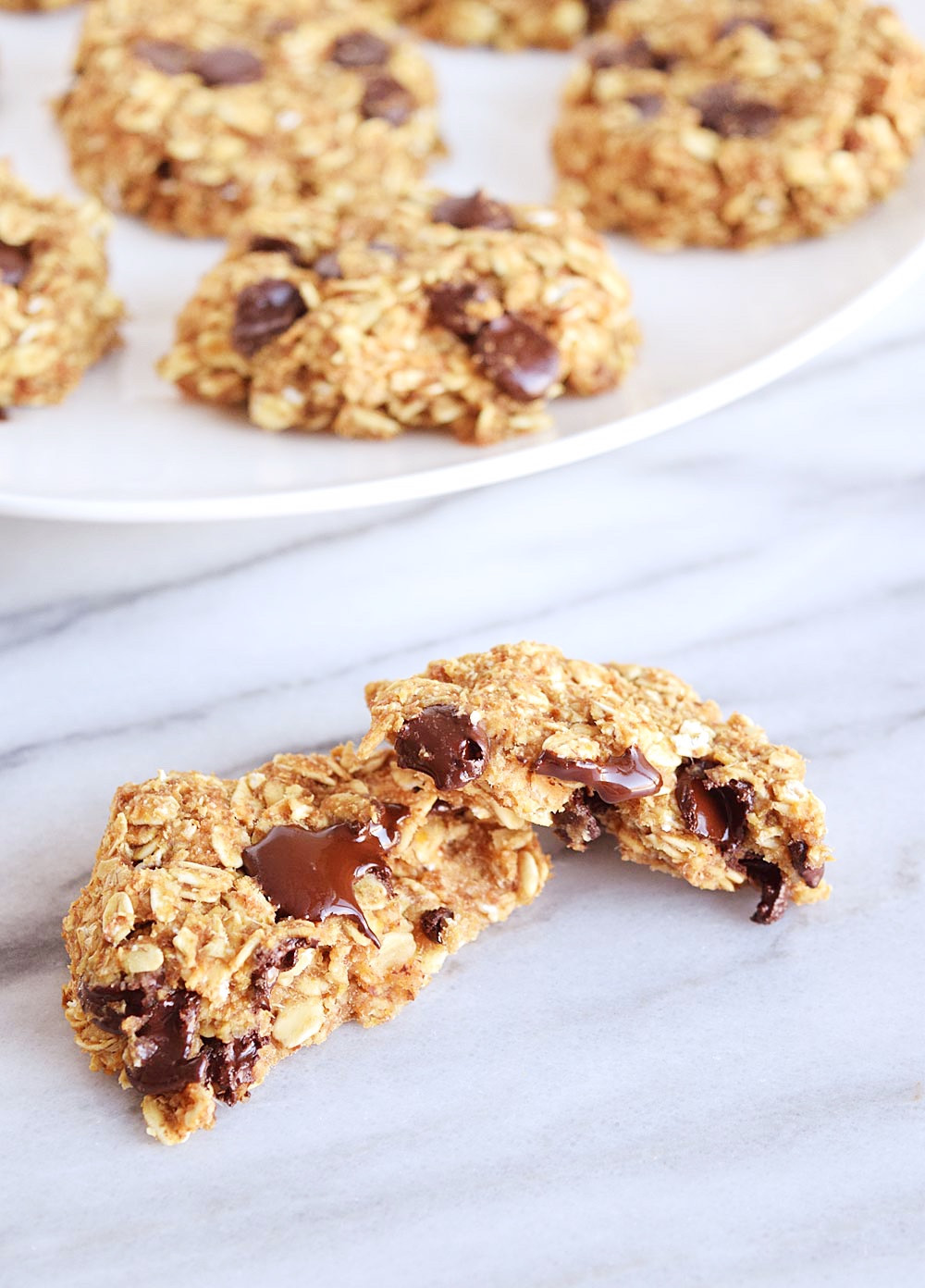 Vegan Oatmeal Chocolate Chip Cookies
 Vegan Oatmeal Chocolate Chip Cookies Beaming Banana