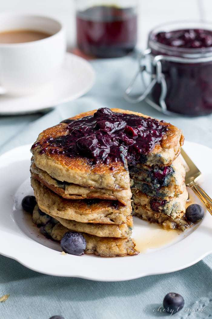 Vegan Oatmeal Pancakes
 Blueberry Oatmeal Pancakes Vegan Gluten Free 40 Aprons