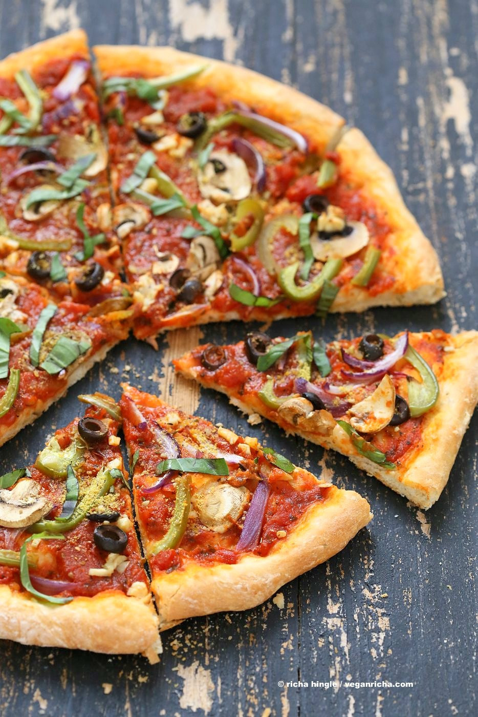 Vegan Pizza Dough
 Easy Veggie Vegan Pizza with 20 minute Crust Vegan Richa