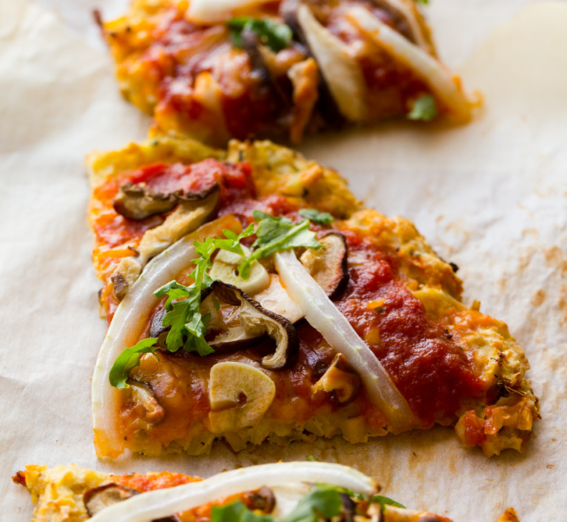 Vegan Pizza Dough
 Vegan Cauliflower Pizza Crust with Chickpeas