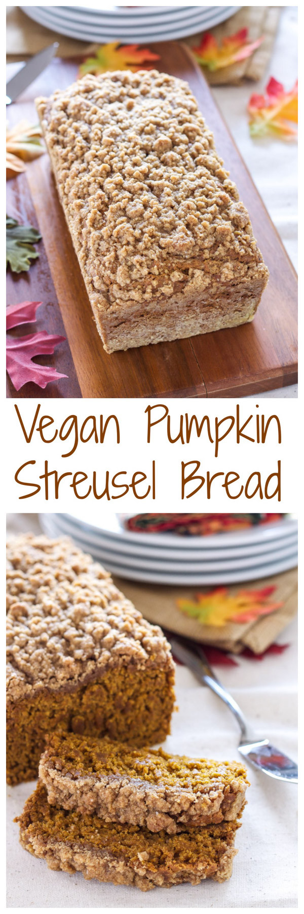 Vegan Pumpkin Bread
 Vegan Pumpkin Streusel Bread Recipe Runner