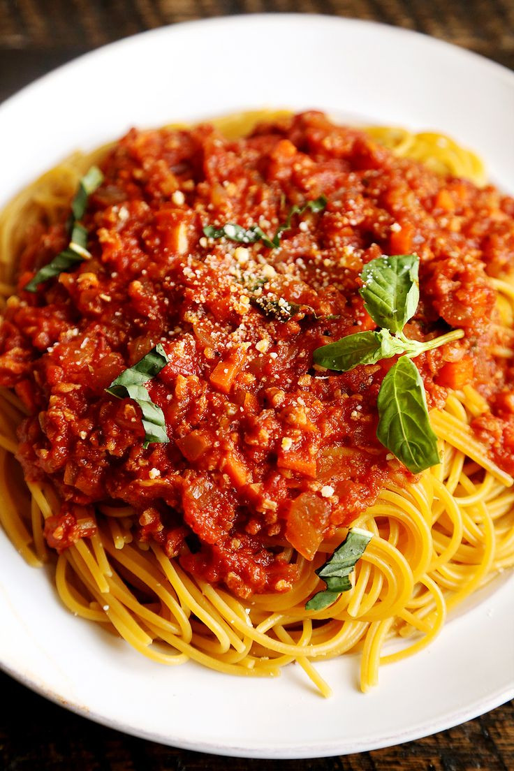 Vegan Spaghetti Sauce
 25 best ideas about Spaghetti Bolognese on Pinterest