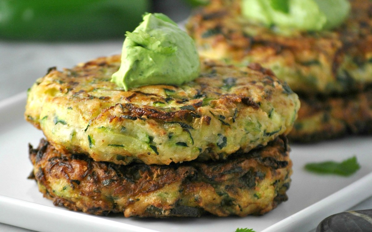 Vegan Zucchini Recipes
 Jalapeño Zucchini Fritters [Vegan Gluten Free] e