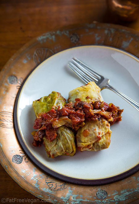 Vegetarian Cabbage Rolls
 Vegan Cabbage Rolls