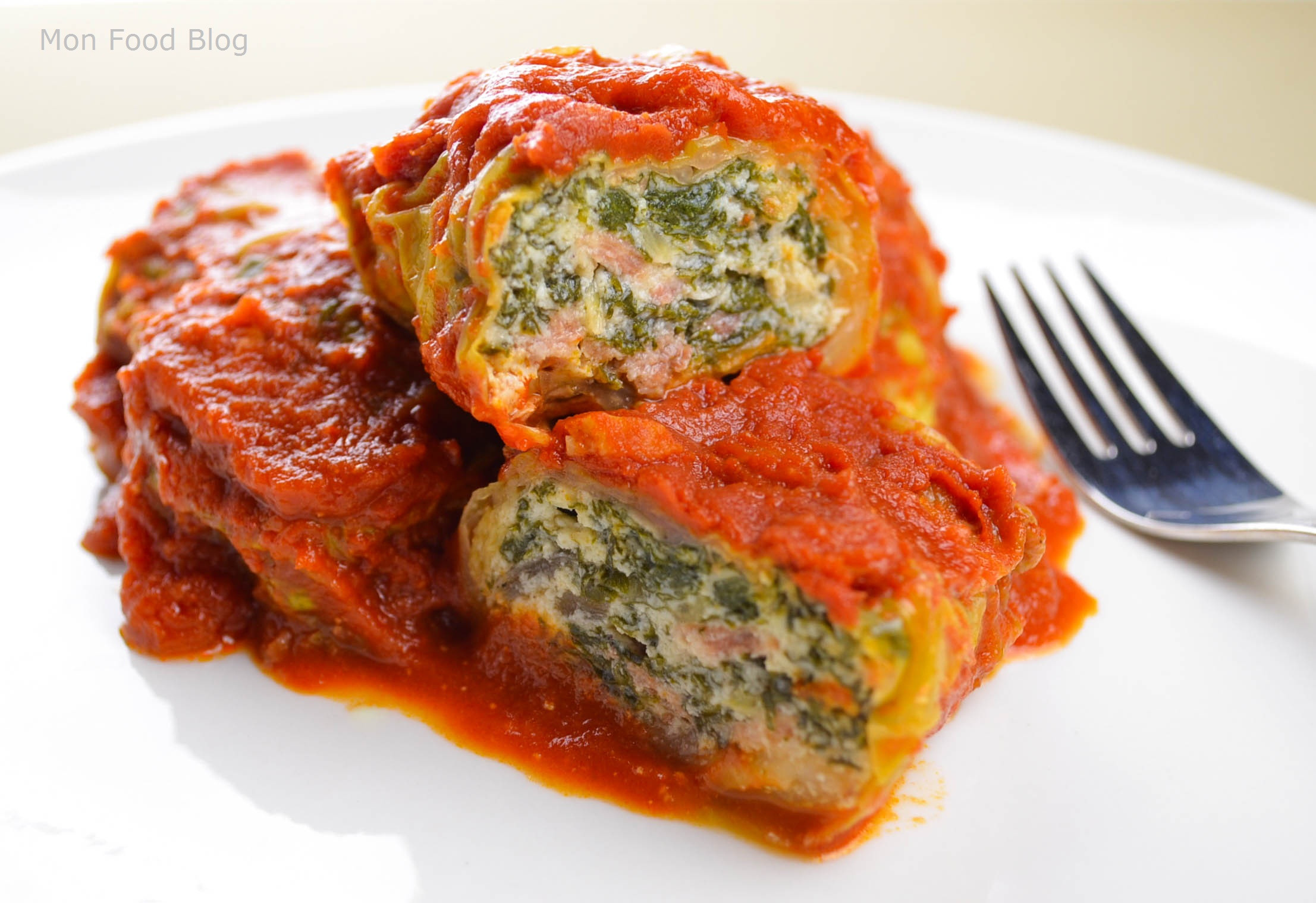 Vegetarian Cabbage Rolls
 Cavolo ripieno – Mon Food Blog