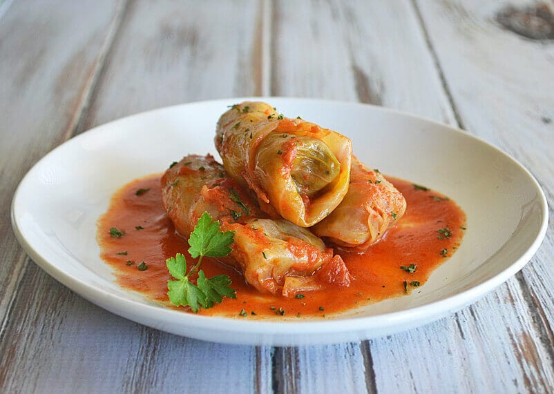 Vegetarian Cabbage Rolls
 Stuffed Cabbage Rolls Vegan TheVegLife