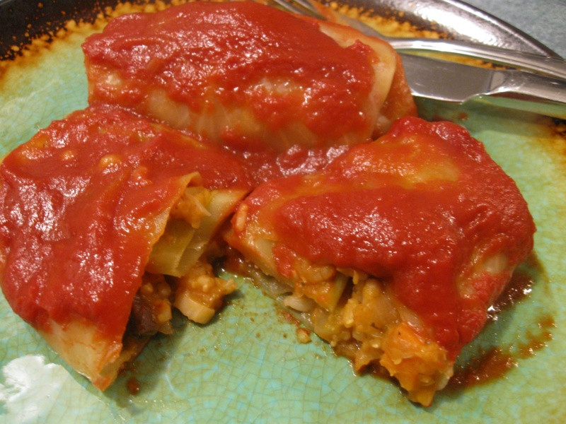 Vegetarian Cabbage Rolls
 VEGETARIAN CABBAGE ROLLS Gluten Free Delightfully Delicious