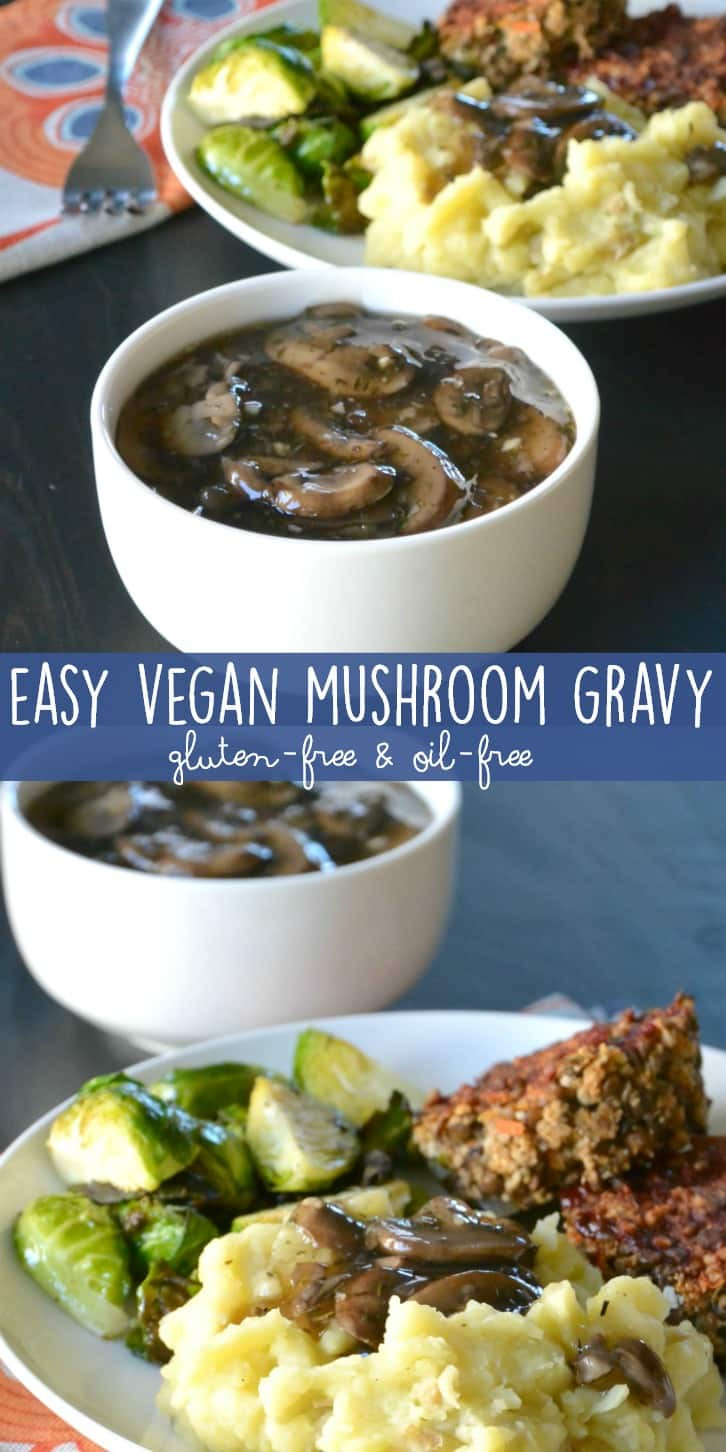 Vegetarian Mushroom Gravy
 easy vegan mushroom gravy