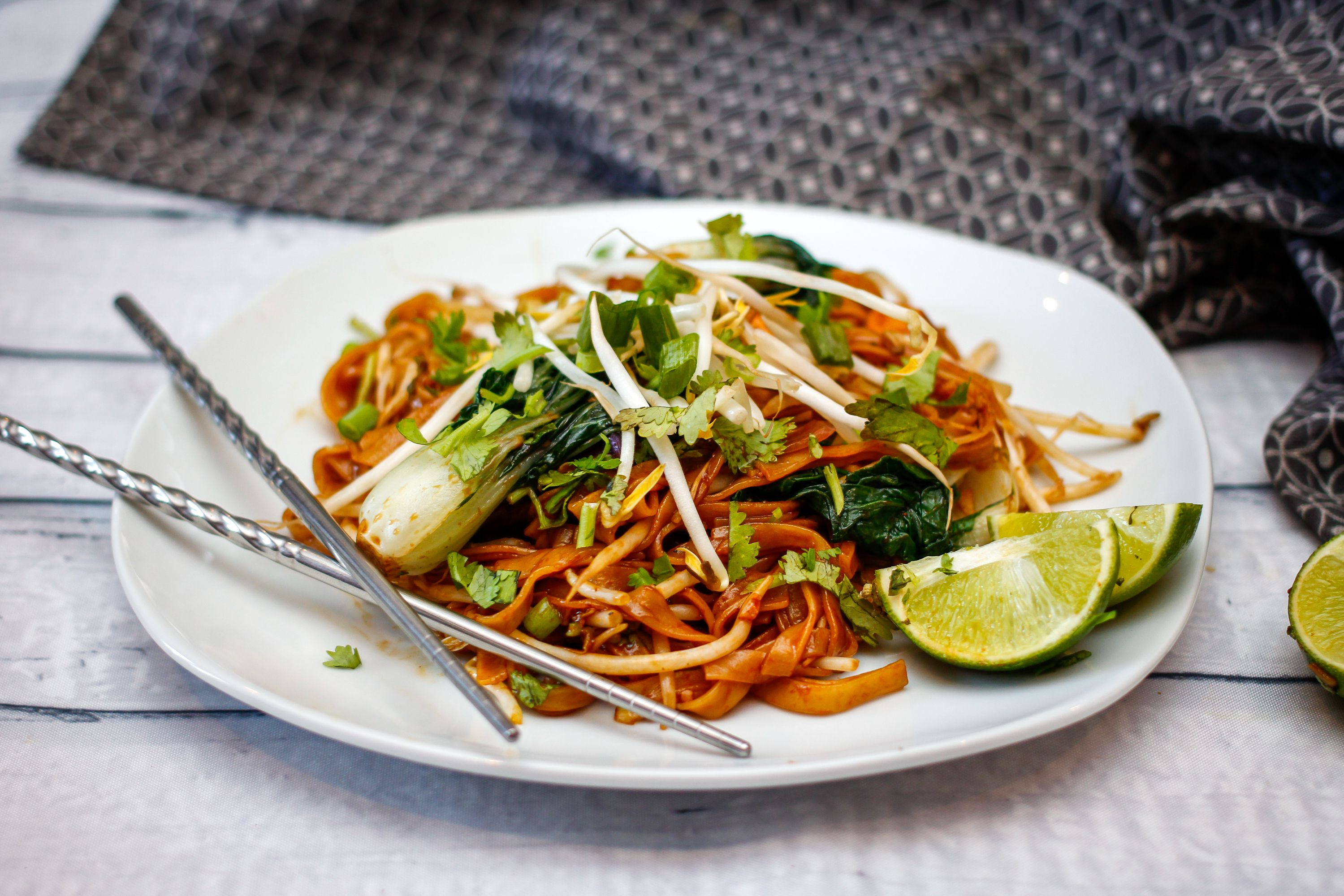 Vegetarian Pad Thai
 Ve arian Pad Thai Recipe