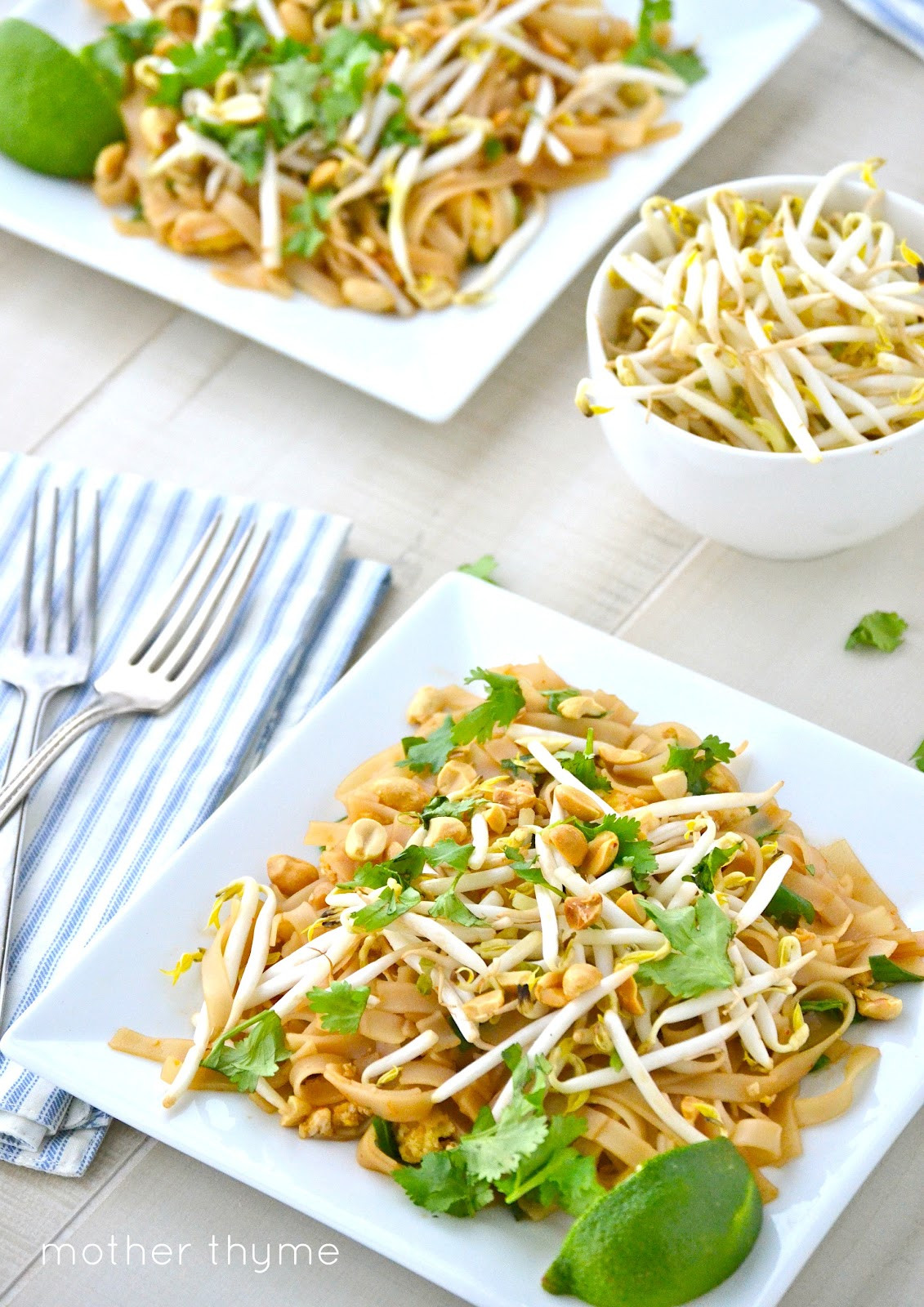 Vegetarian Pad Thai
 Ve able Pad Thai Mother Thyme