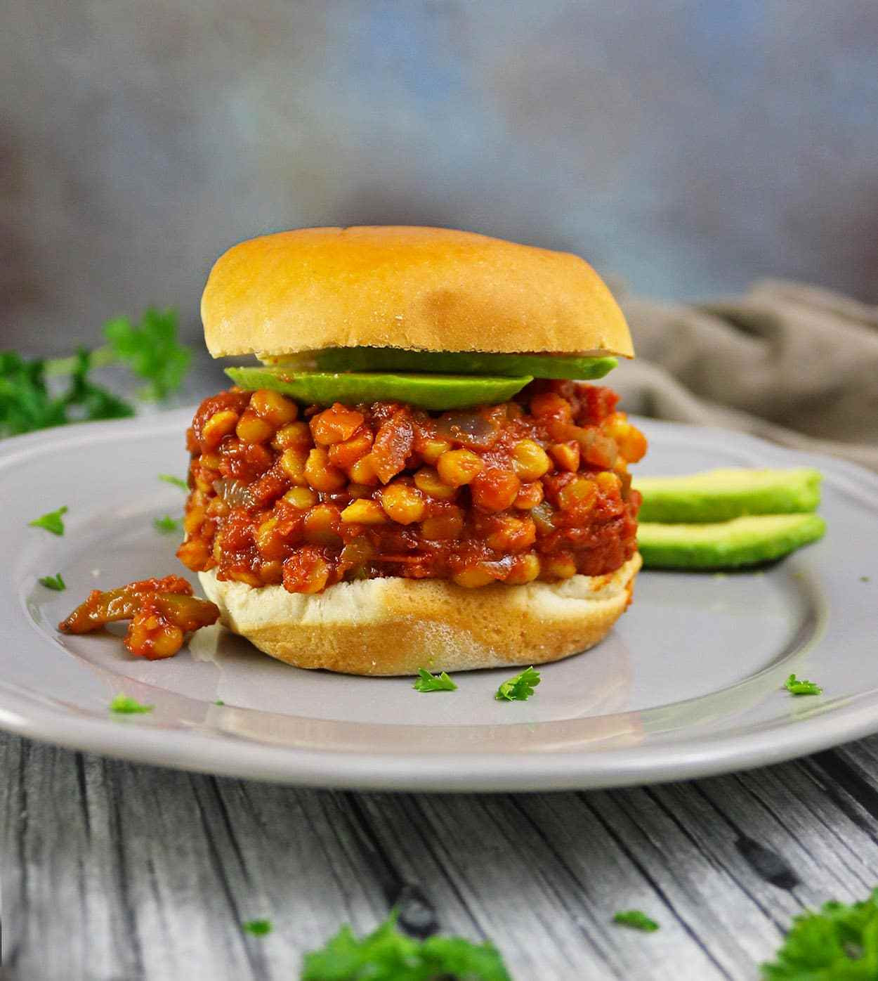 Vegetarian Sloppy Joes
 Hearty Ve arian Sloppy Joes With Beer for Gameday