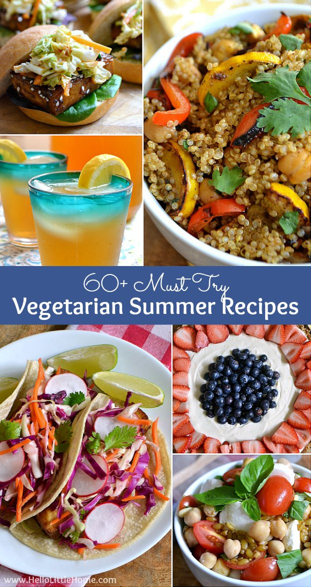 Vegetarian Summer Recipes
 60 Ve arian Summer Recipes