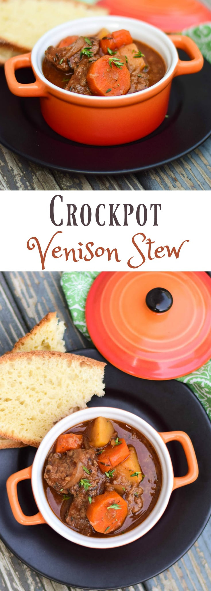 Venison Stew Crock Pot
 Crockpot Venison Stew