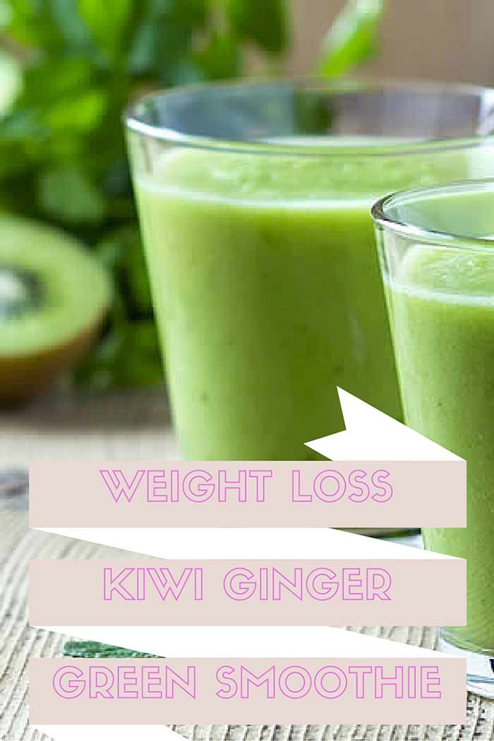 Vita Mix Recipes For Weight Loss
 Weight Loss Kiwi Ginger Green Smoothie Recipe