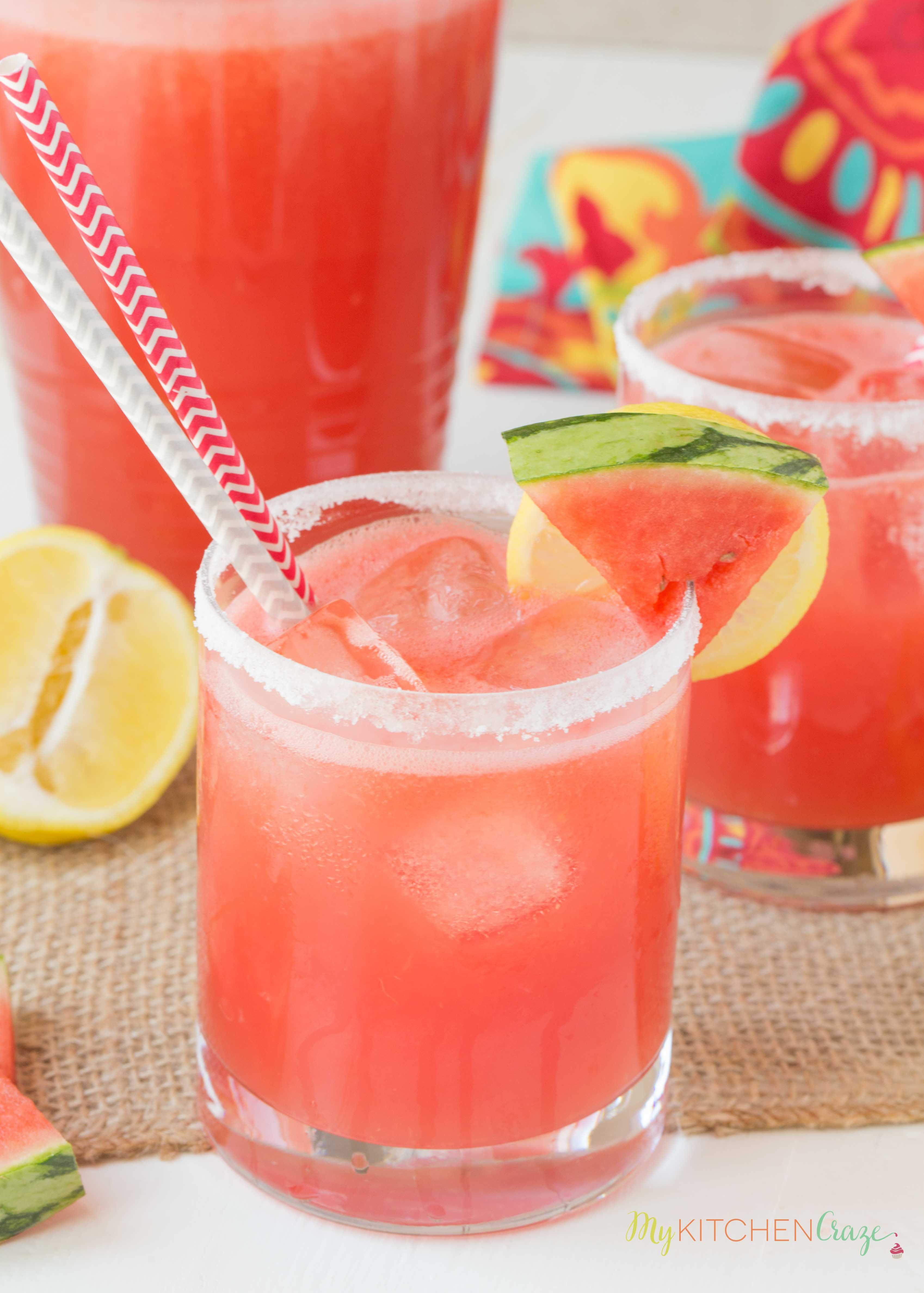 Vodka Watermelon Drinks
 Spiked Watermelon Lemonade My Kitchen Craze