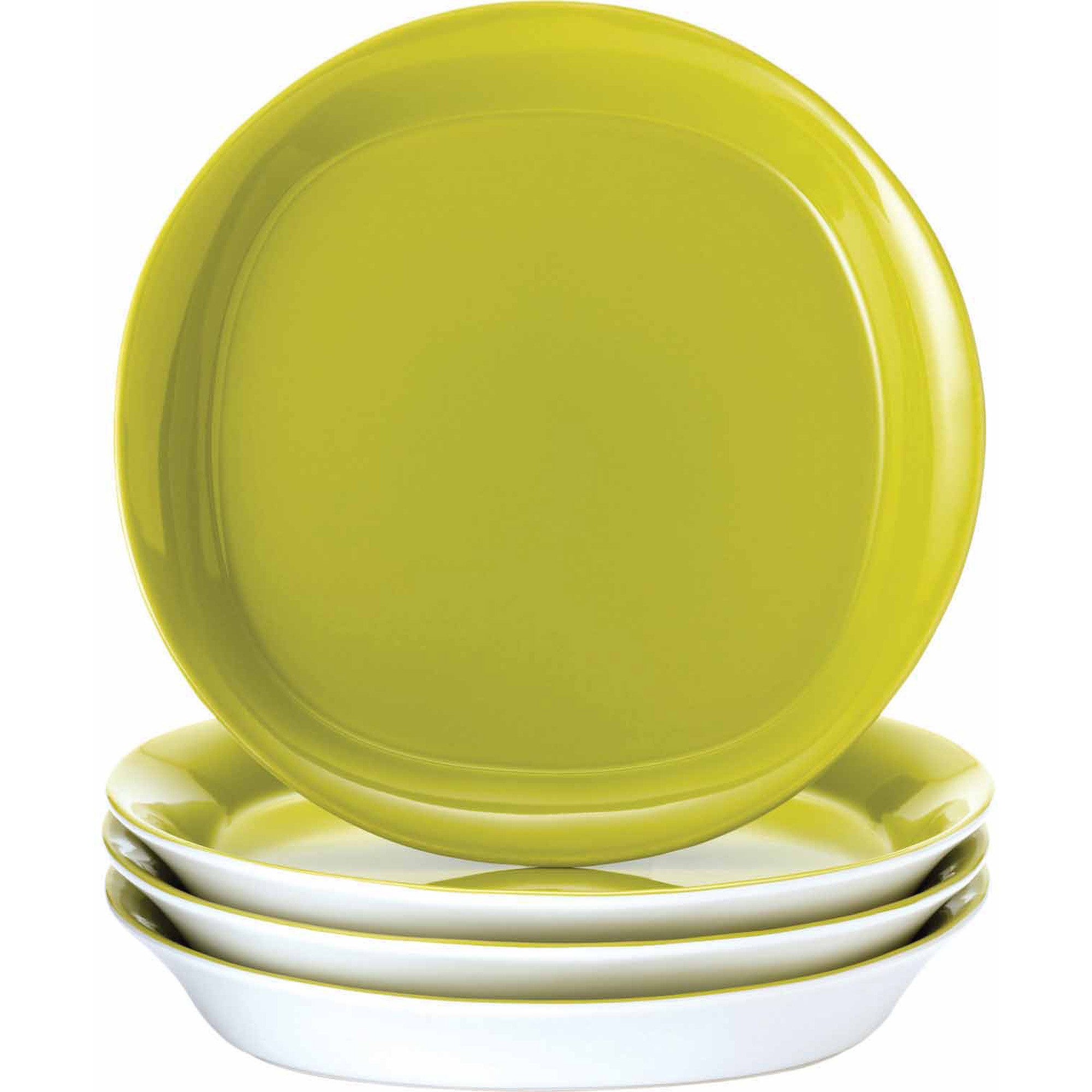 Walmart Dinner Plates
 Better Homes and Gardens Jade Crackle Square Dinner Plate