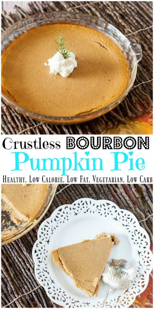 Weight Watchers Crustless Pumpkin Pie
 Crustless Bourbon Pumpkin Pie No Sugar Added Food Done