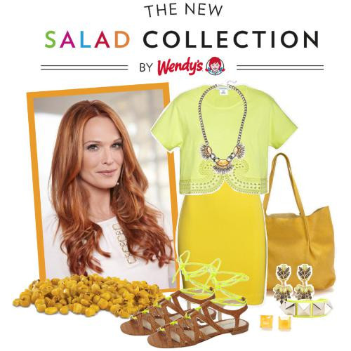 Wendy'S Salad Dressings
 Marienela Molly Sims To Give Lucky Fashionista A Fashion