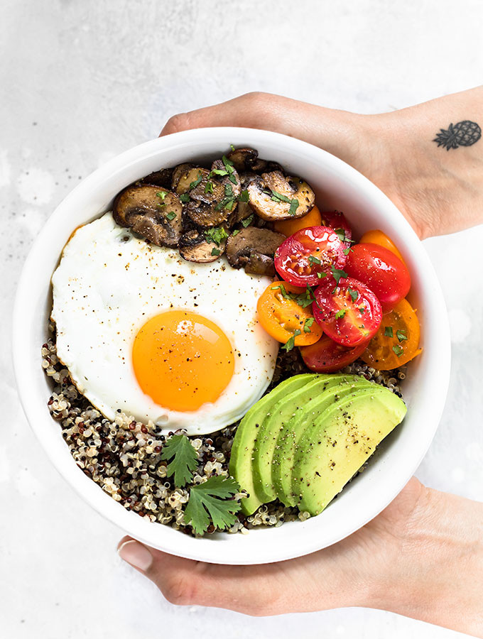What Is A Healthy Breakfast
 Healthy Breakfast Bowl with Egg and Quinoa As Easy As