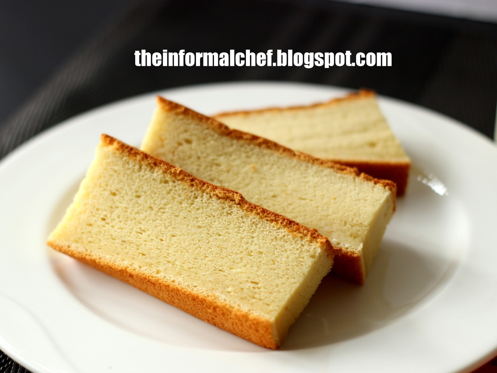 What Is Sponge Cake
 The Informal Chef Easy Sponge Cake Recipe Tang Mian