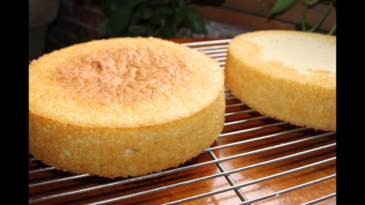 What Is Sponge Cake
 Vanilla Sponge Cake Recipe