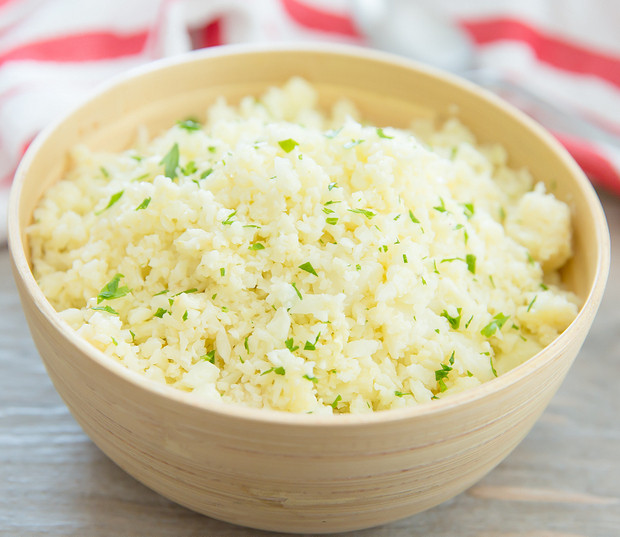 What To Do With Riced Cauliflower
 Garlic Parmesan Cauliflower Rice Kirbie s Cravings
